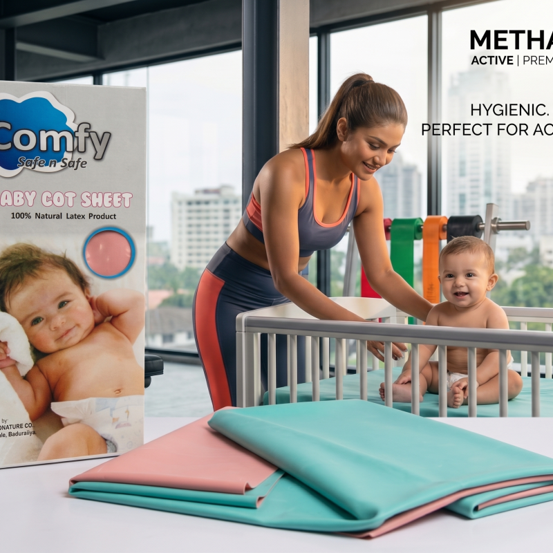 Comfy Safe 'n Safe Premium Baby Cot Sheet