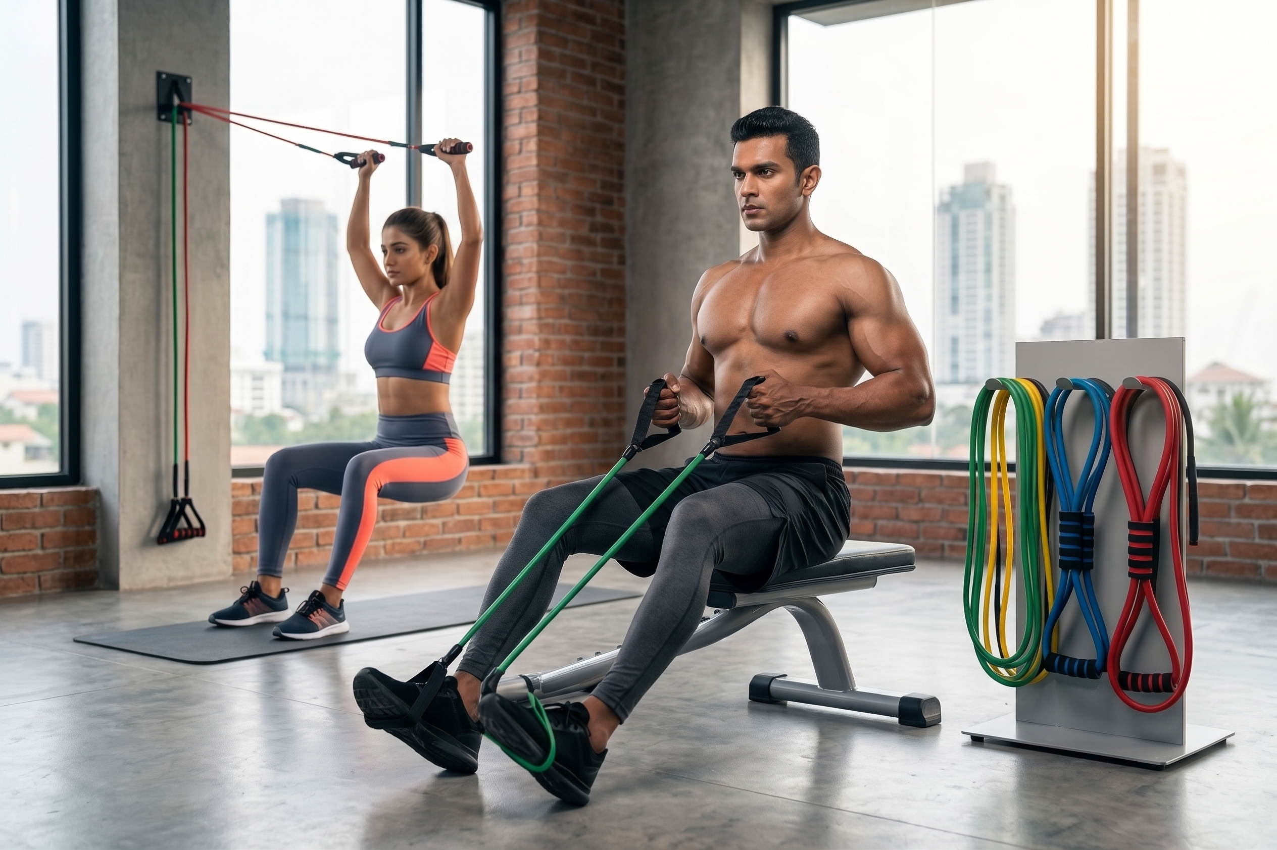 Methanature Multi-Level Heavy Resistance Loop Bands