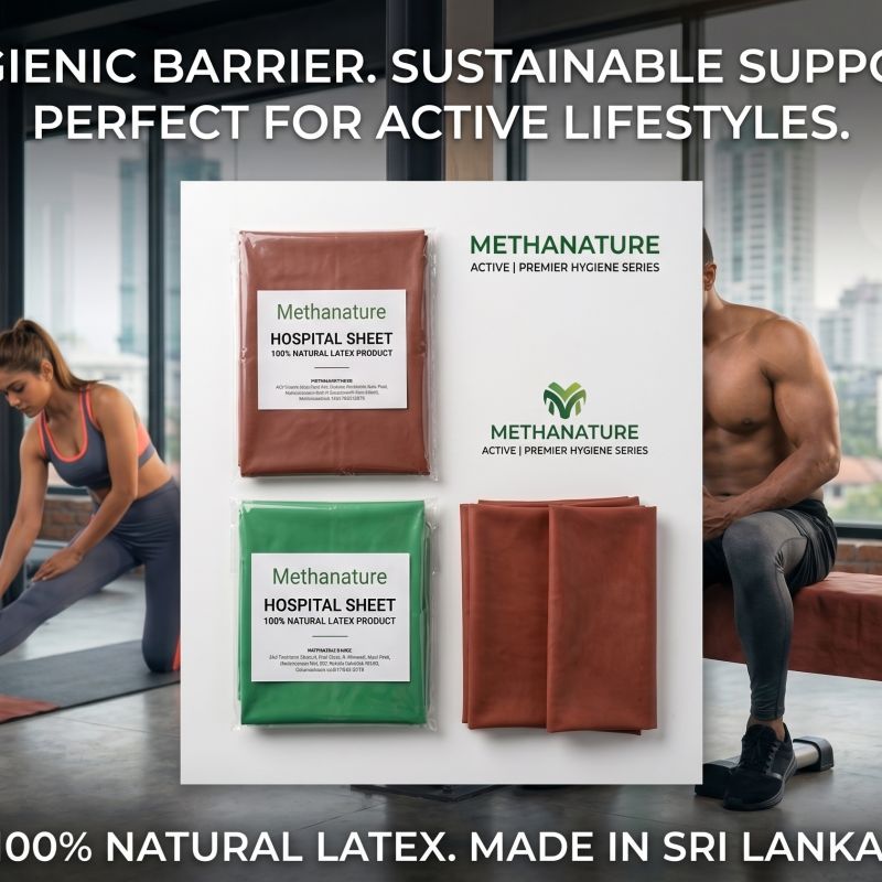 Methanature Eco-Sustainable Latex Hospital Sheet
